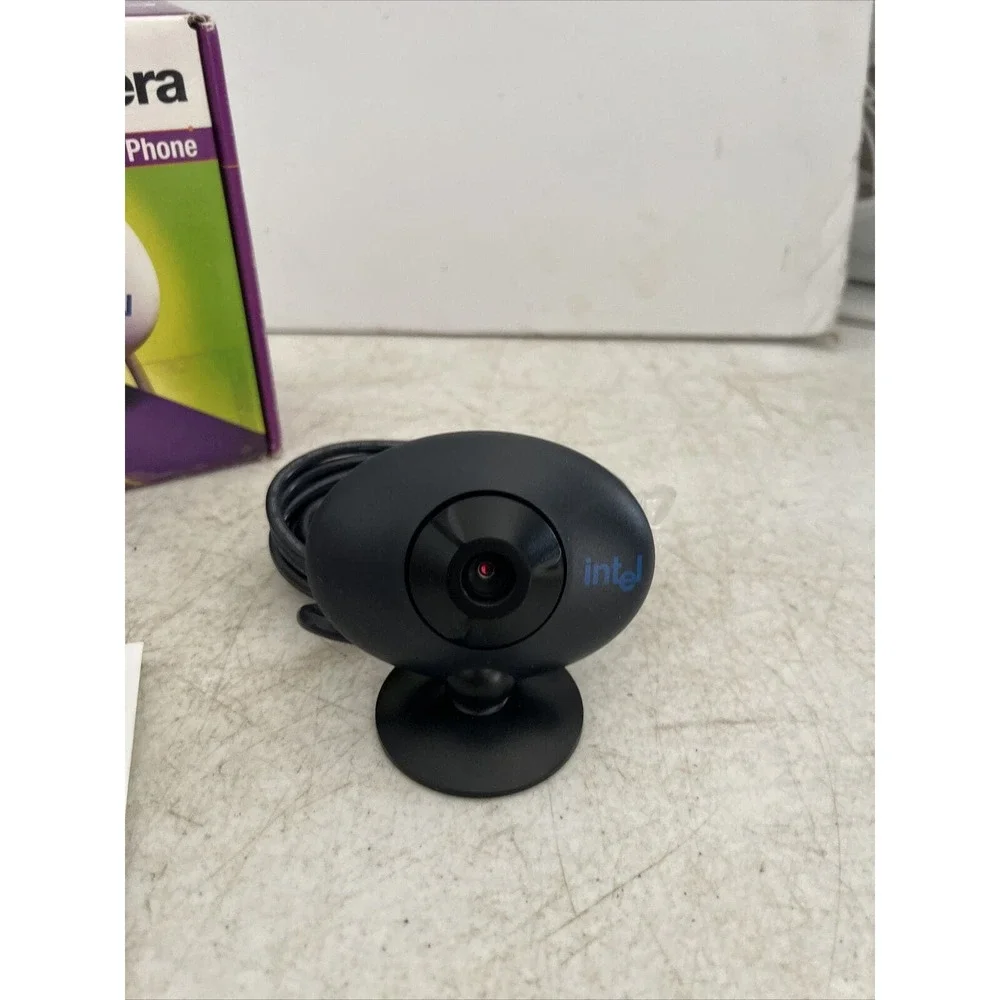 Vintage Retro Intel Easy PC Camera USB Webcam Video Phone Open Box